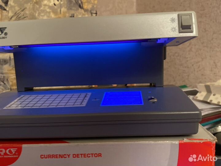 Детектор подлинности валют