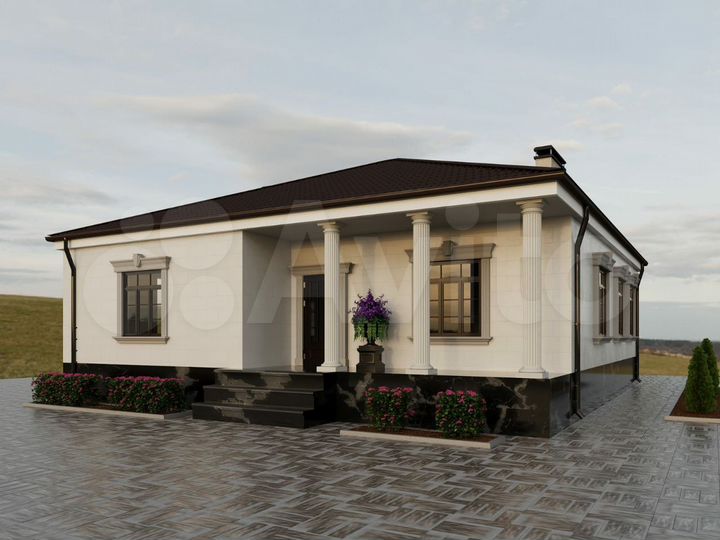 Дом 156 м² на участке 8 сот.