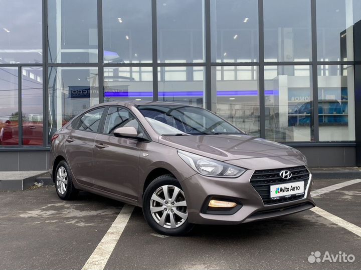 Hyundai Solaris 1.6 AT, 2018, 126 433 км