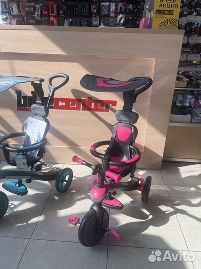 Велосипед-беговел Globber trike explorer 4 в 1 (20