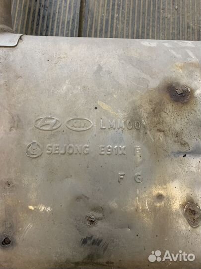 Глушитель kia sportage 3