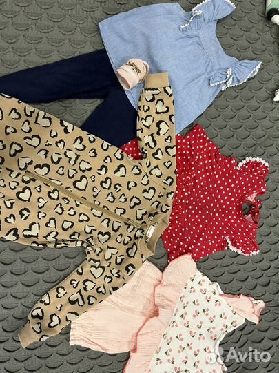 Вещи пакетом 80-86 для девочки