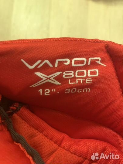 Краги хоккейные bauer varop x800 lite 12