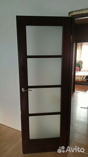 Дверь межкомнатная со стеклом бу 700