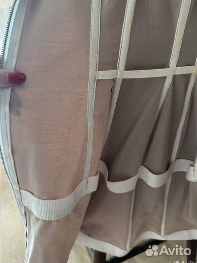 Платье женское на молнии с корсетом