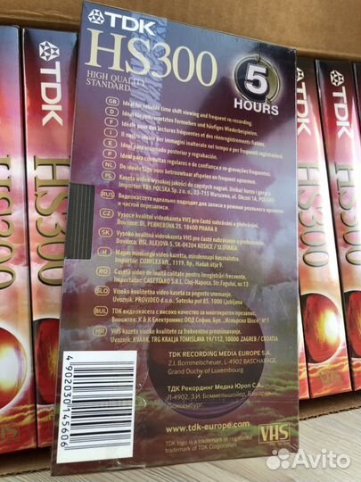 Видеокассеты новые запечатанные