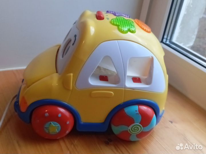 Машинка-сортер babygo музыкальный говорящий