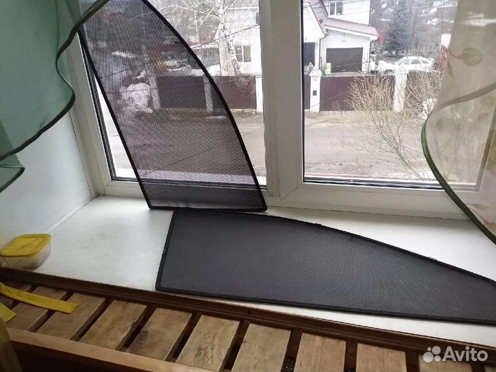 Каркасные шторки на mitsubishi lancer 9