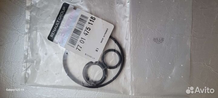 Прокладки теплообменника на renault megane4