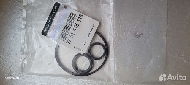 Прокладки теплообменника на renault megane4