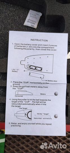 Мини Гольф подарочный в деревянном кейсе