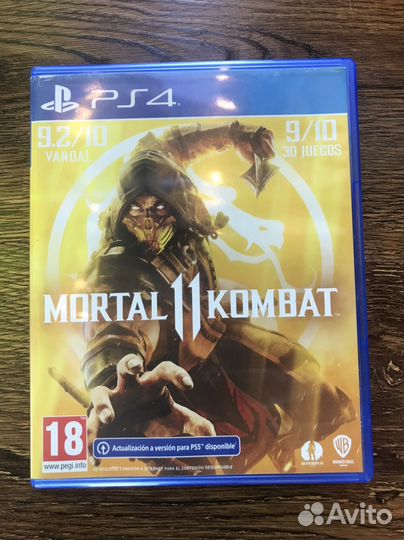 Диск Mortal Kombat 11 ps4