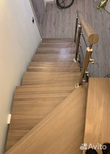 Забежная лестница с установкой