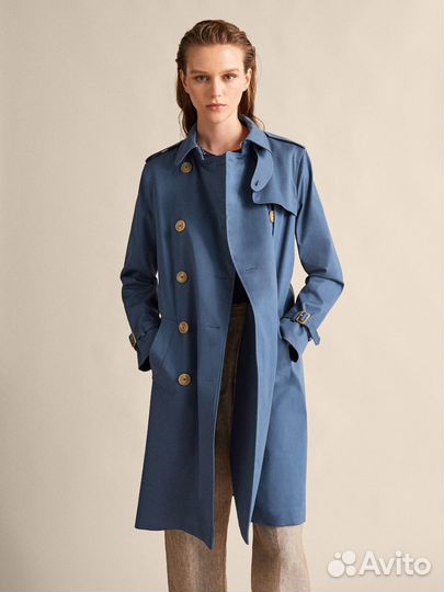 Тренч Massimo Dutti XS