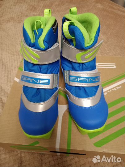 Лыжные ботинки spine 37р утепленные