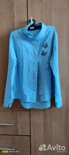 Блузка для девочки в школу 134