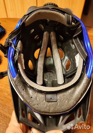 Велошлем детский ked street junior+ набор защиты