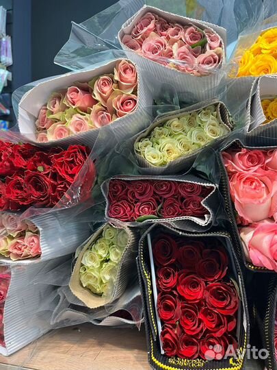 Цветы Оптом. Розы с Доставкой