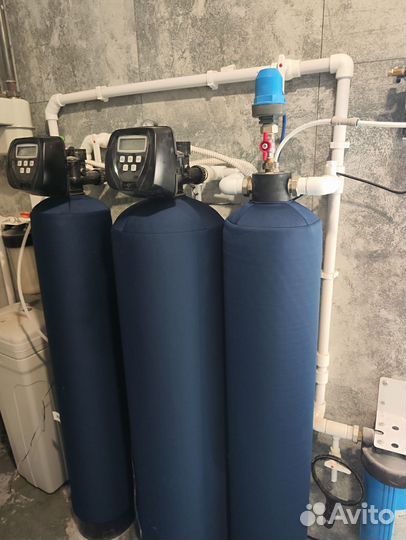 Водоподготовка Обслуживание.Перезасыпка