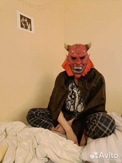 Маска (хеллоуин, маскарад, дъявол)