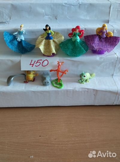 Принцессы диснея из киндера