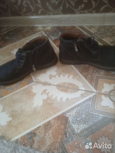 Ботинки мужские зимние 42-43 размер бу