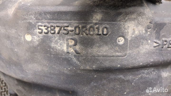 Защита арок (подкрылок) Toyota RAV 4, 2011