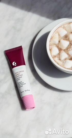 Glossier бальзам Hot Cocoa Balm Dotcom 15 мл