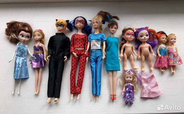Куклы одним лотом