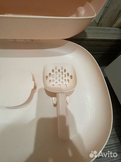 Кошачий лоток закрытый