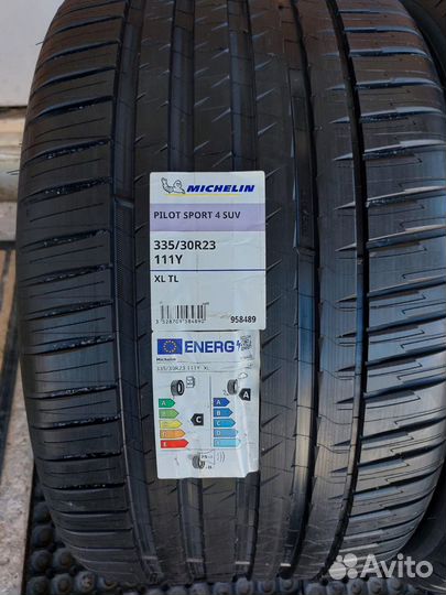 Michelin Pilot Sport 4 SUV 335/30 R23 и 295/35 R23 Y