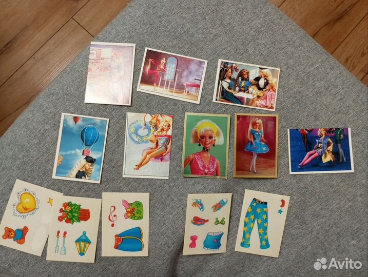 Наклейки panini barbie мода style