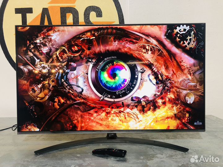 Яркий безрамочный 4К 120Hz LG 127см SMART TV HDR