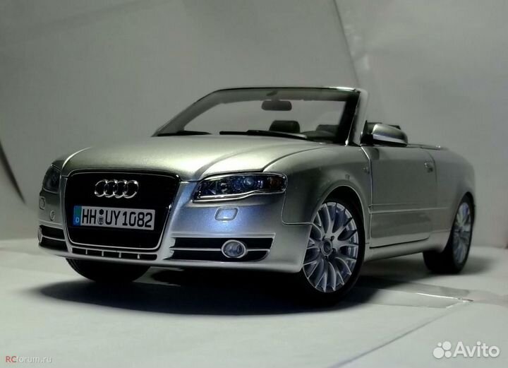 1:18 Audi A4 Silver (norev)