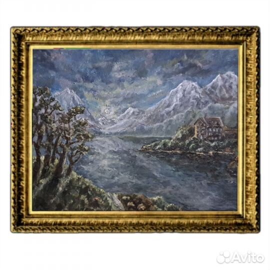 Картина маслом на холсте пейзаж