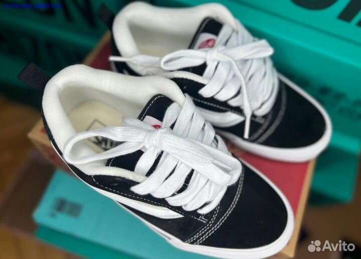 Кроссовки vans knu skool дутыши оригинал Poizon