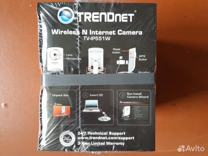 TrenDneT wireless N TV-IP551W беспроводная интерне