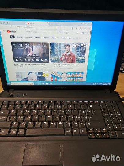 Ноутбук lenovo G550