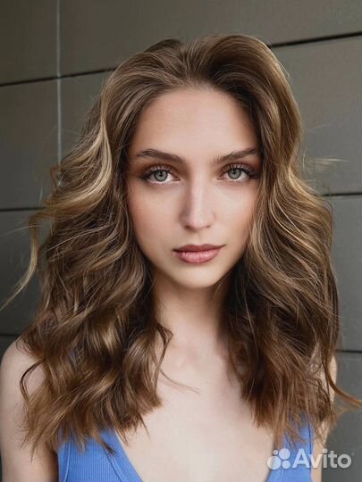 Сложное окрашивание мелирование блонд колорист