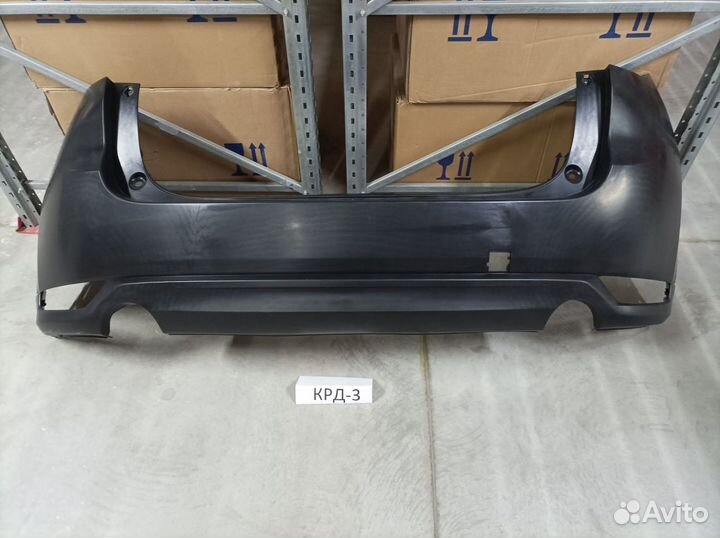 Бампер задний мазда