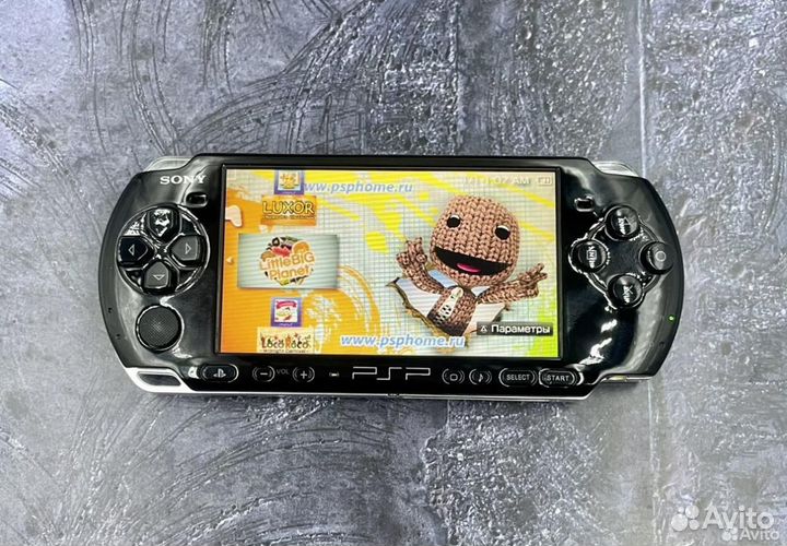 Sony PSP Slim 3008 (128гб, 570 игр, Комплект)