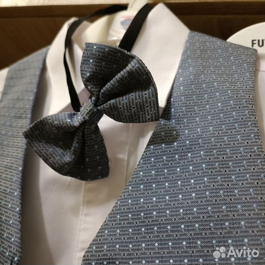 Рубашка с жилетом и бабочкой 110