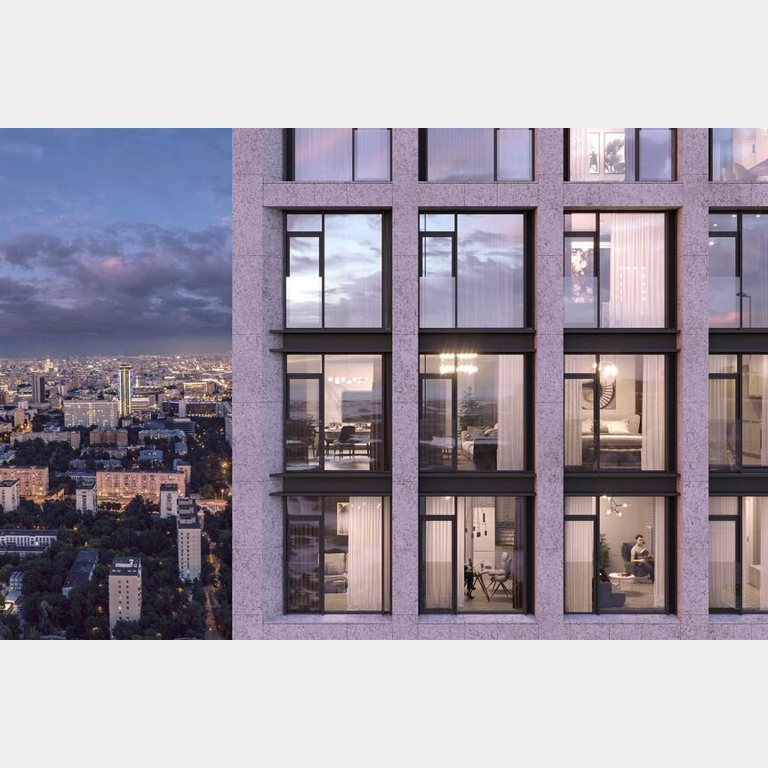 Квартира-студия, 33,9 м², 2/55 эт.