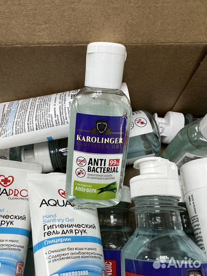 Антисептик для рук 50 и 100 мл Гель спрей