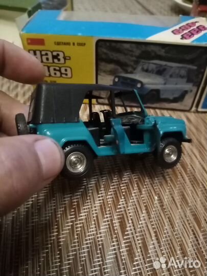 Модель УАЗ 469 1 43 СССР в коробке