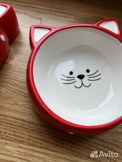Миски для кошек керамические