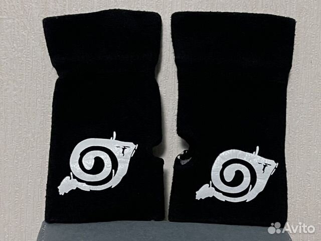 Японские перчатки без пальцев Аниме манга Наруто