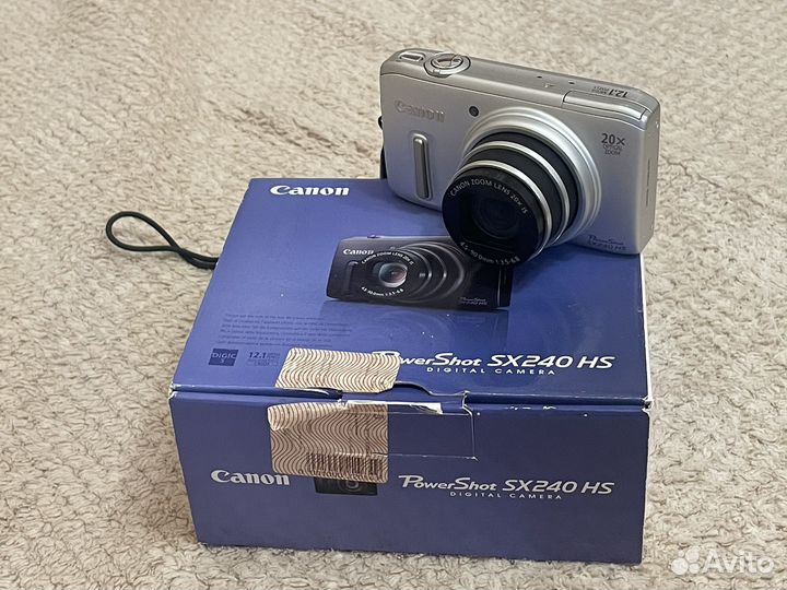 Видеокамера canon Powershot sx240 hs