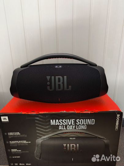 Колонка jbl boombox 3