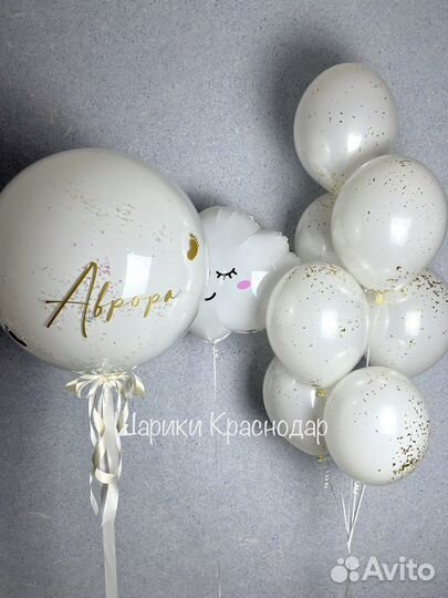 Воздушные шары на выписку
